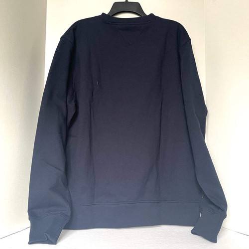 Tommy Hilfiger Sweatshirt Sweater Mens XL Blue New York 1985 Embroidered - Picture 3 of 5