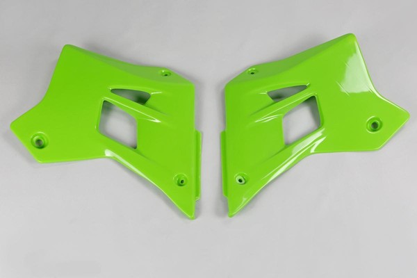 Tankverkleidung KüHlerabdeckung Scoops Passt An Kawasaki Kdx 200 95-18 GrüN-image