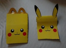 McDonalds Pokemon 2021 Promo Happy Meal Pikachu Box 25th Anniversary Box Only 