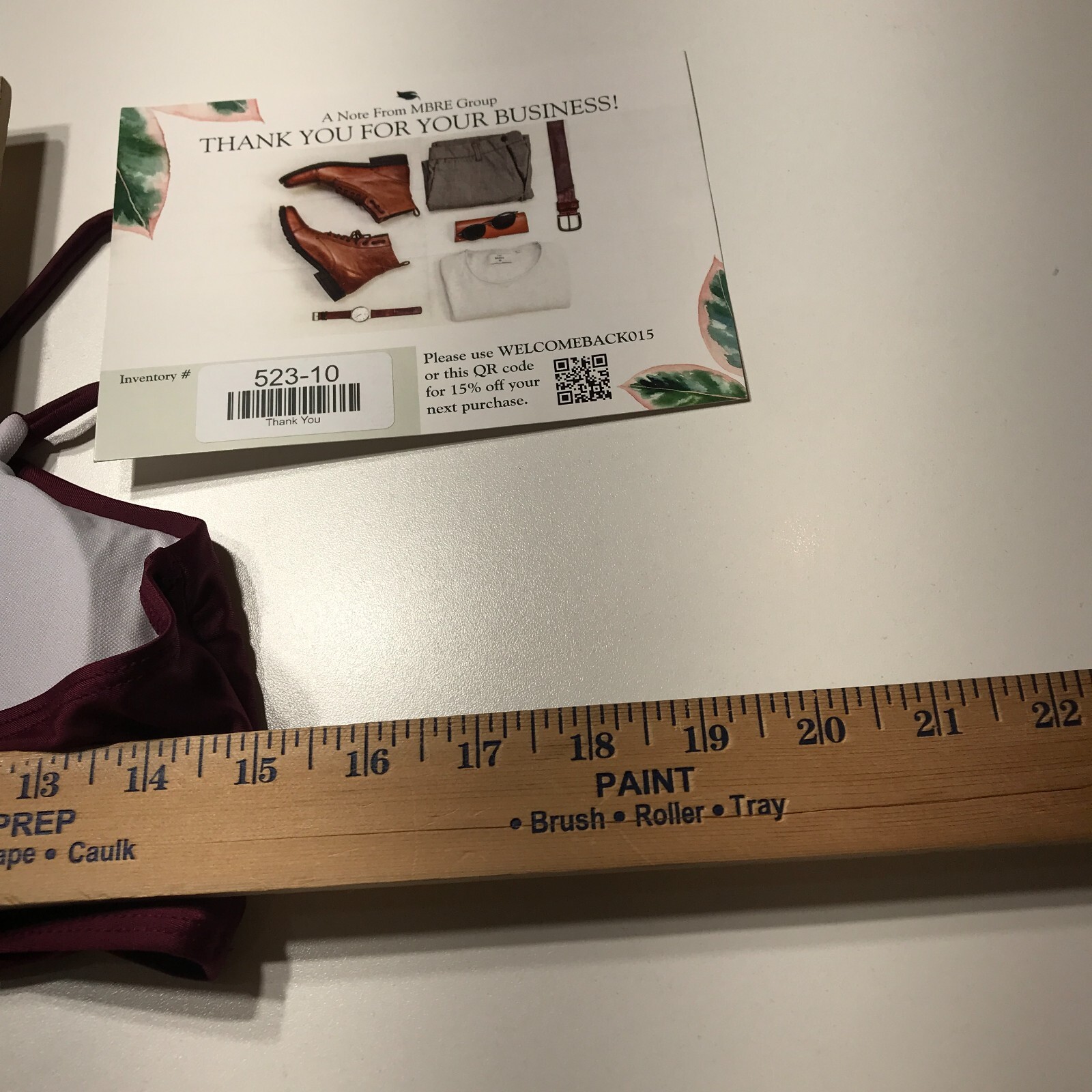 Solid Maroon Burgundy Spaghetti Strap Lined Padde… - image 9