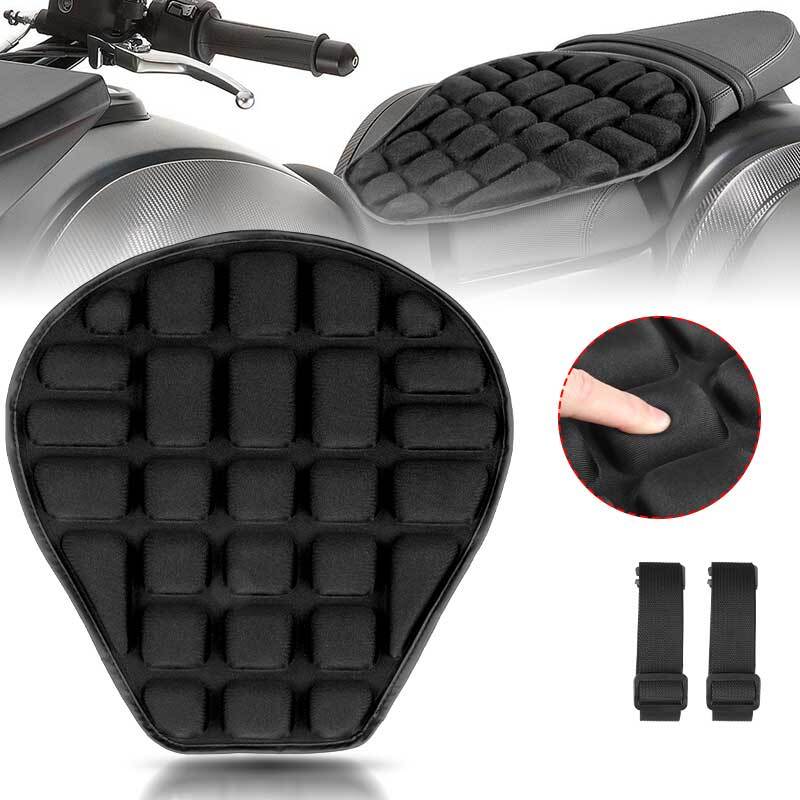 Motorcycle Comfort Seat Cover Gel Seat Cushion Universal Pressure Relief Air Pad eBay