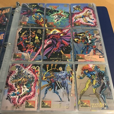 1994 Fleer Marvel Universe Complete 200 Card Set - Wolverine