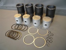Triumph TR2 TR3 TR3A TR4 TR4A Piston & Liner kit 87mm 2188cc trshop.co.uk
