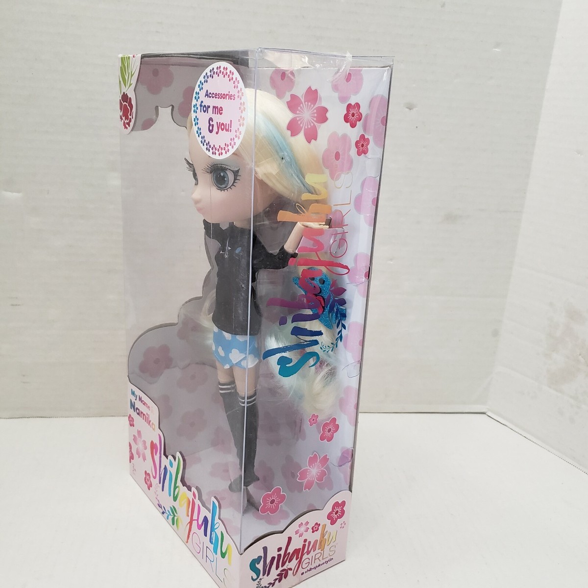 RARE Shibajuku Girls Wave 2 Miki Doll in Namika Box Hair Access