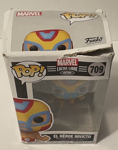 Funko Pop! Bobble-Head - Marvel Lucha Edición Libre - El Heroe Invicto #709 - Imagen 2 de 3