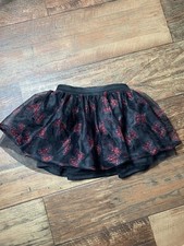 Disney Junior Minnie Mouse Black Tulle Tutu Layered Skirt - Size 3T