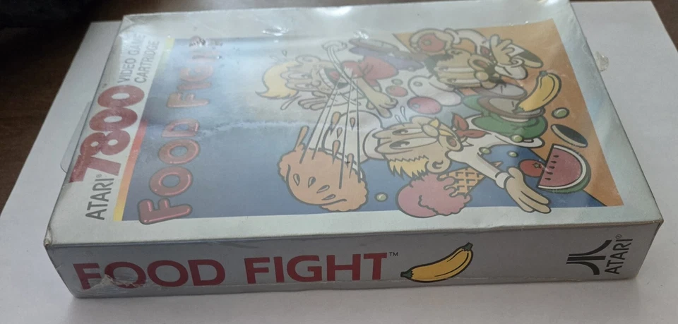 Food Fight ATARI 7800 Factory SEALED With Hangtab - Image 4 of 4
