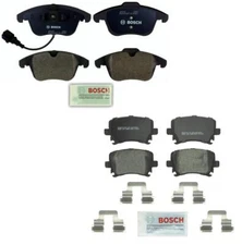 OEM Bosch Brand Front & Rear Brake Pads For Volkswagen Tiguan 2009 to 2014