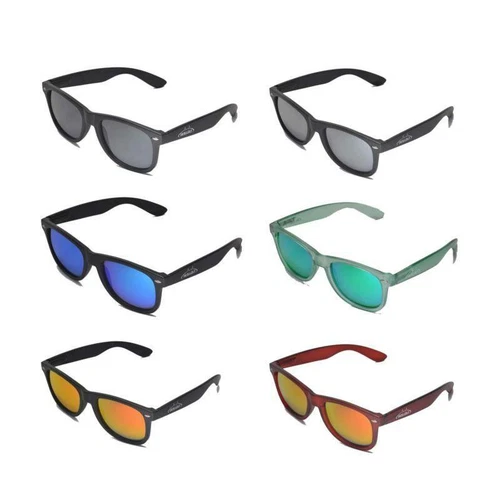 Walleva Kudo Classic Retro Square Polarized Sunglasses Men Women UV400 Driving - product listing photo