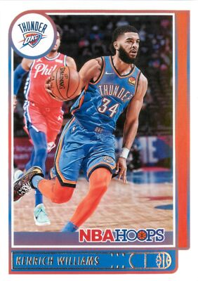 #ad Kenrich Williams 2021 22 NBA Hoops Basketball Base Card#53 Oklahoma City Thunder $2.25