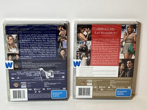 Gossip Girl Complete Seasons 4 & 5 DVD Set Region 4 New & Sealed - Picture 2 of 13