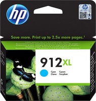 Hp 912XL Inkjet Druckerpatrone - Cyan (3YL81AE)