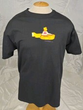 Vintage 1999 The Beatles Yellow Submarine T Shirt L Puff Print Excellent Conditi
