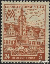 Sowjetische Zone (All.Bes.) 164A Y gestempelt 1946 Leipziger Messe