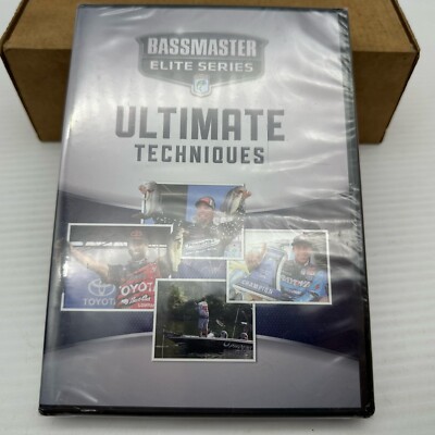 Bassmaster Elite Series: Ultimate Techniques DVD 2014 Bass Fishing Outdoor NEW