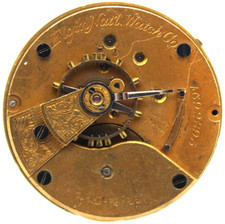 1893 ELGIN POCKET WATCH MOVEMENT 4692895 GRADE 10 18s 11j PR