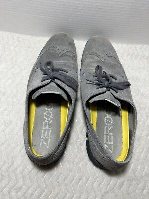 Cole Haan ZeroGrand Wingtip Oxford Shoes Sz 11.5 M Gray  display picture 1