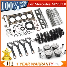 Engine Rebuild Overhaul Kit / Crankshaft / Con Rods For Mercedes-Benz M270 2.0T