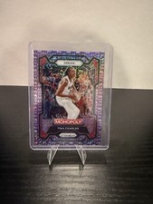 Tina Charles- 2024 Panini Prizm Monopoly WNBA PURPLE Millionaire Shimmer/50 SSP