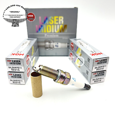 #ad 4xSpark Plug Laser Iridium NGK 92315 SILZKR7E11 for KIA SPORTAGE 2016 20 2.4L L4 $35.99