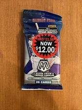 2022 MOSAIC BASEBALL GUARANTEED AUTOGRAPH AUTO HOT PACK HANGER PACK