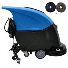 110V Auto Floor Scrubber Washing Cleaning Drying Machine 20" Brush 160RPM
