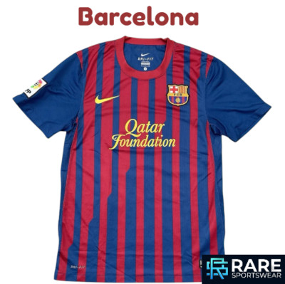 Barcelona 2011-12 FUSSBALLTRIKOT KLEIN ERWACHSENE (V GUT) NIKE CODE 419877-486