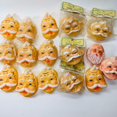 christmas elf doll heads