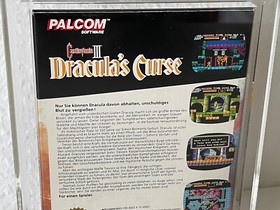 CASTLEVANIA III: DRACULA'S CURSE - PAL B - NINTENDO NES - PIXEL 80+ CIB