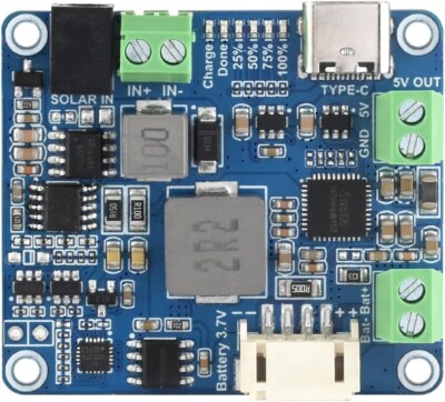 Solar Controller MPPT 6V-24V 5V 3A USB Ladegerät Batterie