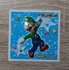  FREE SHIP Super Mario Sticker Collection 09 Luigi  JAPAN EXCLUSIVE 
