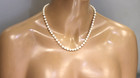 14k Yellow Gold Fresh Water Pearl Necklace 19" Vintage Estate 1.8g — photo 1