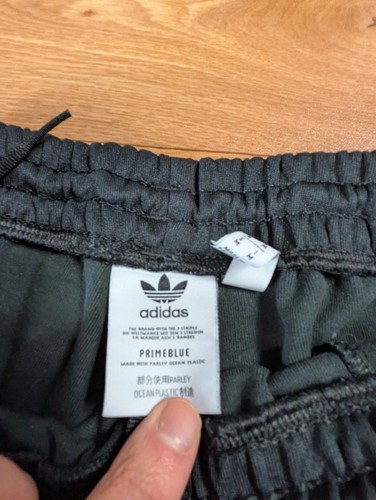 Adidas Trainingshose Herren schwarz W30xL29 Primeblue gestreift Tapered L 0217 - Bild 8 von 14