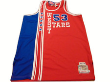 MITCHELL & NESS THROWBACK NBA ALL-STAR ARTIS GILMORE 1977-78 JERSEY SIZE 54