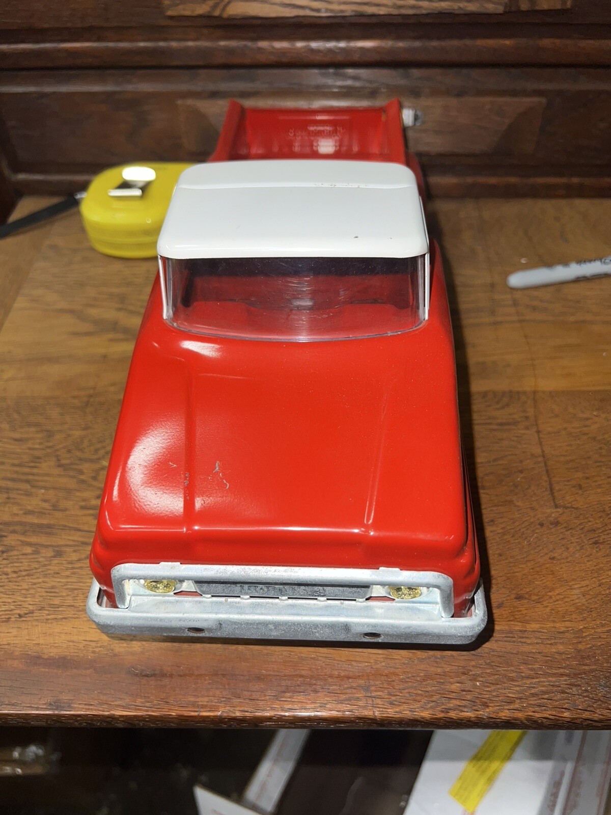 vintage Tonka 1967 302 pick up truck repainted well done 13” powder