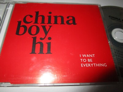 China Boy Hi   I Want To Be Everything Big Deep Blue CDBDB 1 CD Single 