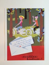Zündapp Combinette S - Reprint Werbeplakat 30 x 24