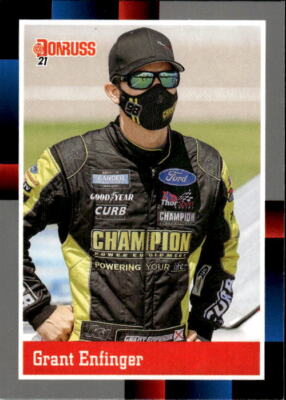 2021 Donruss Grant Enfinger #158 Silver ThorSport Racing 2Q
