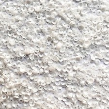 4mm Cup Sequins Crystal White Hologram Glitter Sparkle Made in USA