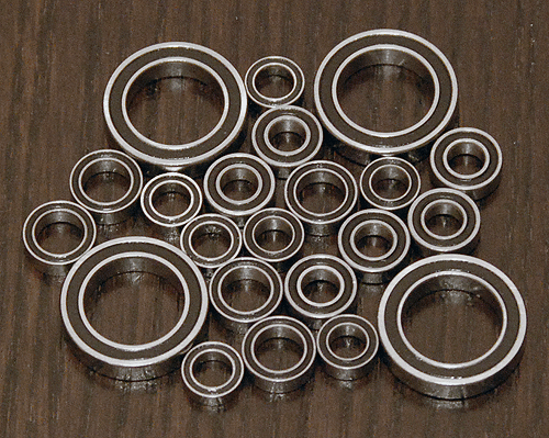 (22 Stck.) Team Losi XX4 Gummi versiegeltes Kugellager-Set - Bild 1 von 1