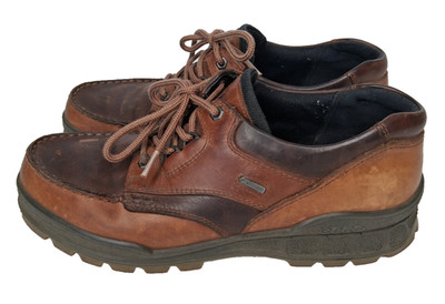 Ecco Track 25 Low Gore-Tex Waterproof Hiking Shoes Mens Size 11.5 Brown