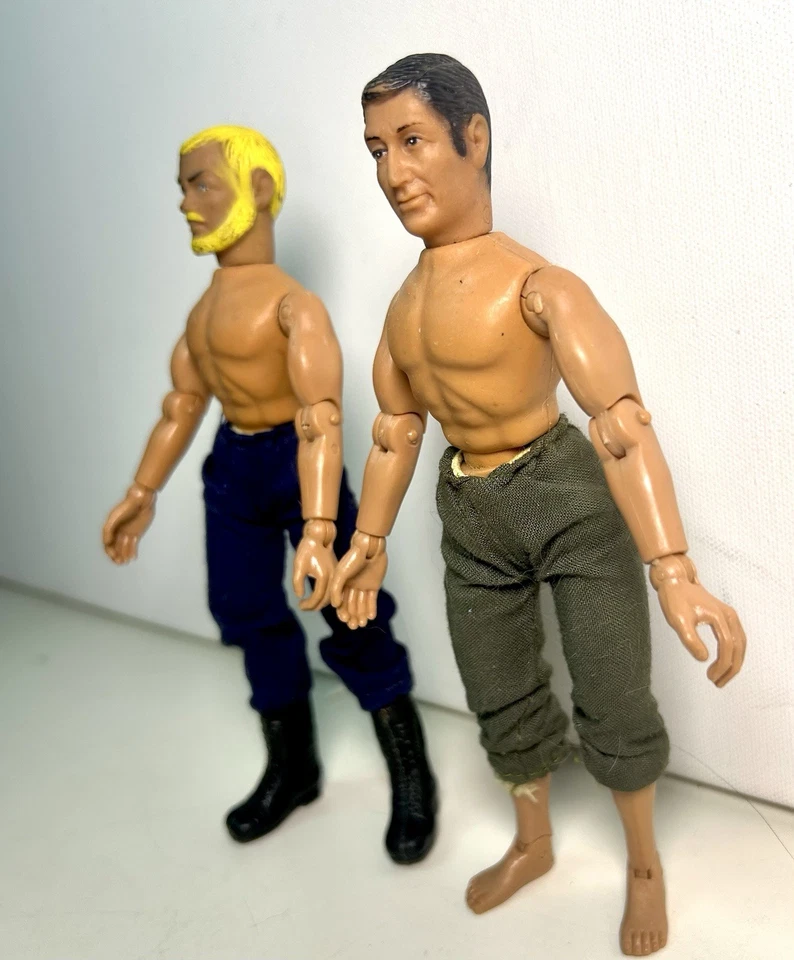 Figura de Combate Vintage Mego Lion Rock Segunda Guerra Mundial Héroes GI Joe Soldado Héroes de Guerra Foto 2 de 4