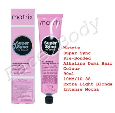 Matrix Super Sync Pre-Bonded 10MM/10,88 Extra Light Blonde Intense Mocha 90ml