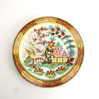 Fence Pattern by Flight Barr & Barr Worcester Porcelain Cake Plate High Regency