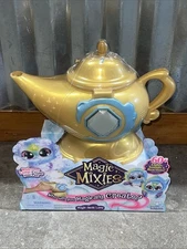 Magic Mixies Magic Genie Lamp Interactive 8" Pink Plush The Real Misting Lamp