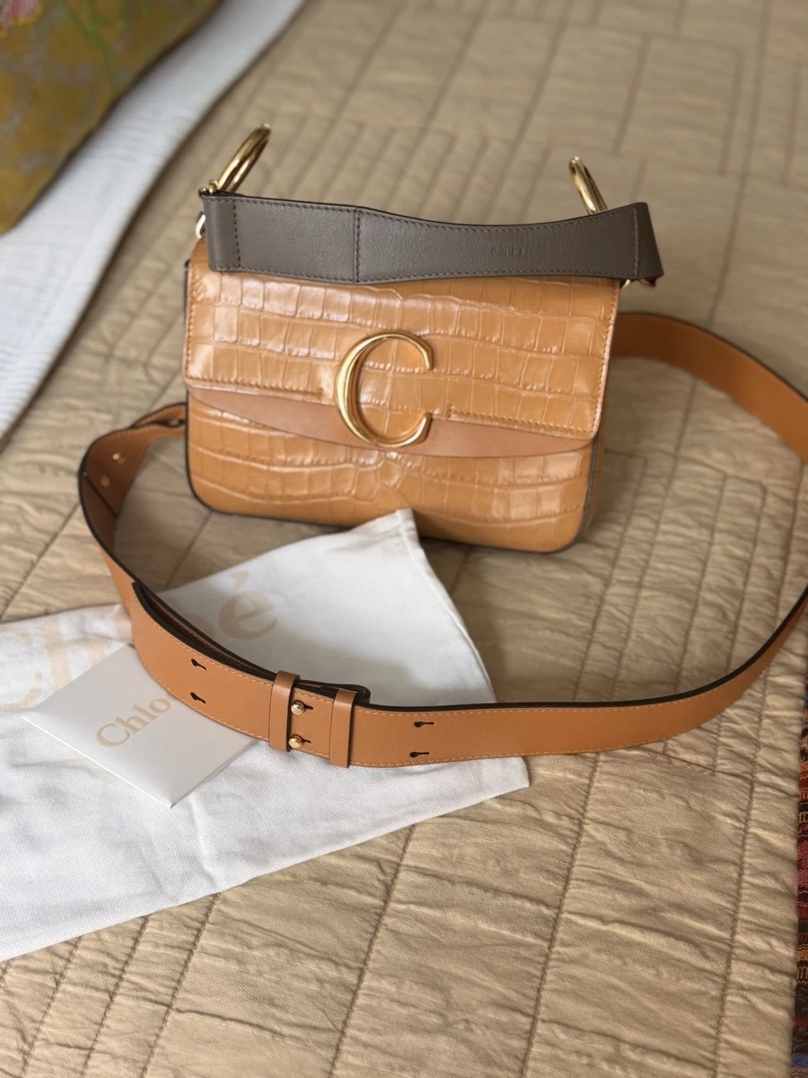 Chloé Chloe C クロコダイル ショルダーバッグ バッグ Chloé C Bags for sale | eBay