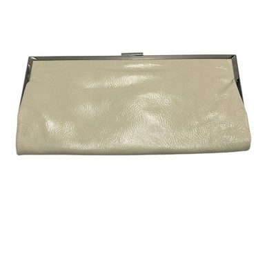 HOBO Lauren Clutch Cream and Silver