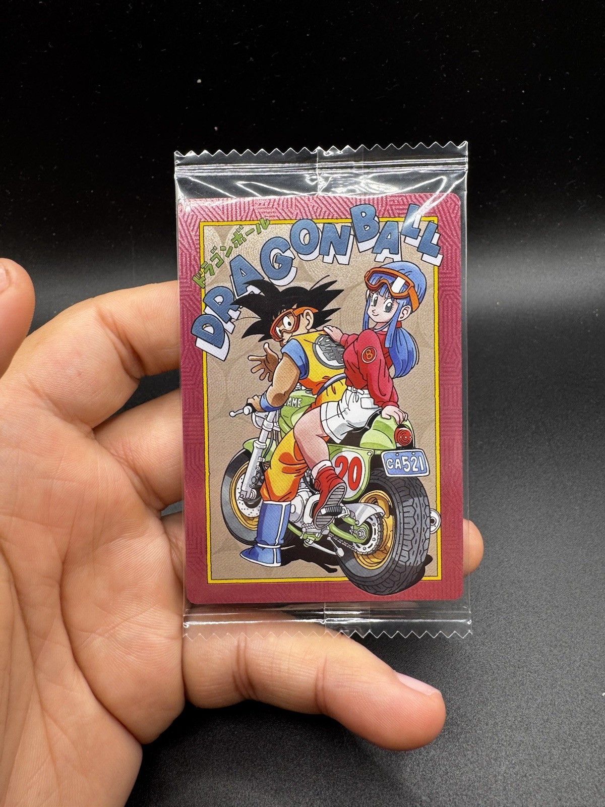 Tarjeta Coleccionable 3-29 CR Son Goku Chi-Chi Dragon Ball Itajaga Vol.3 Sellada Nueva Casi Nueva