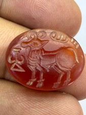 Roman sasaan old carnelian agate seal stamp rare piece