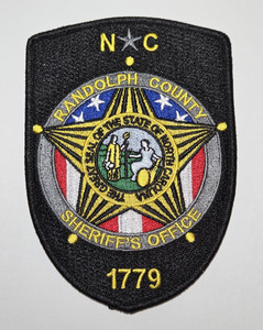 Randolph County Sheriff NC Police Patch Asheboro North Carolina